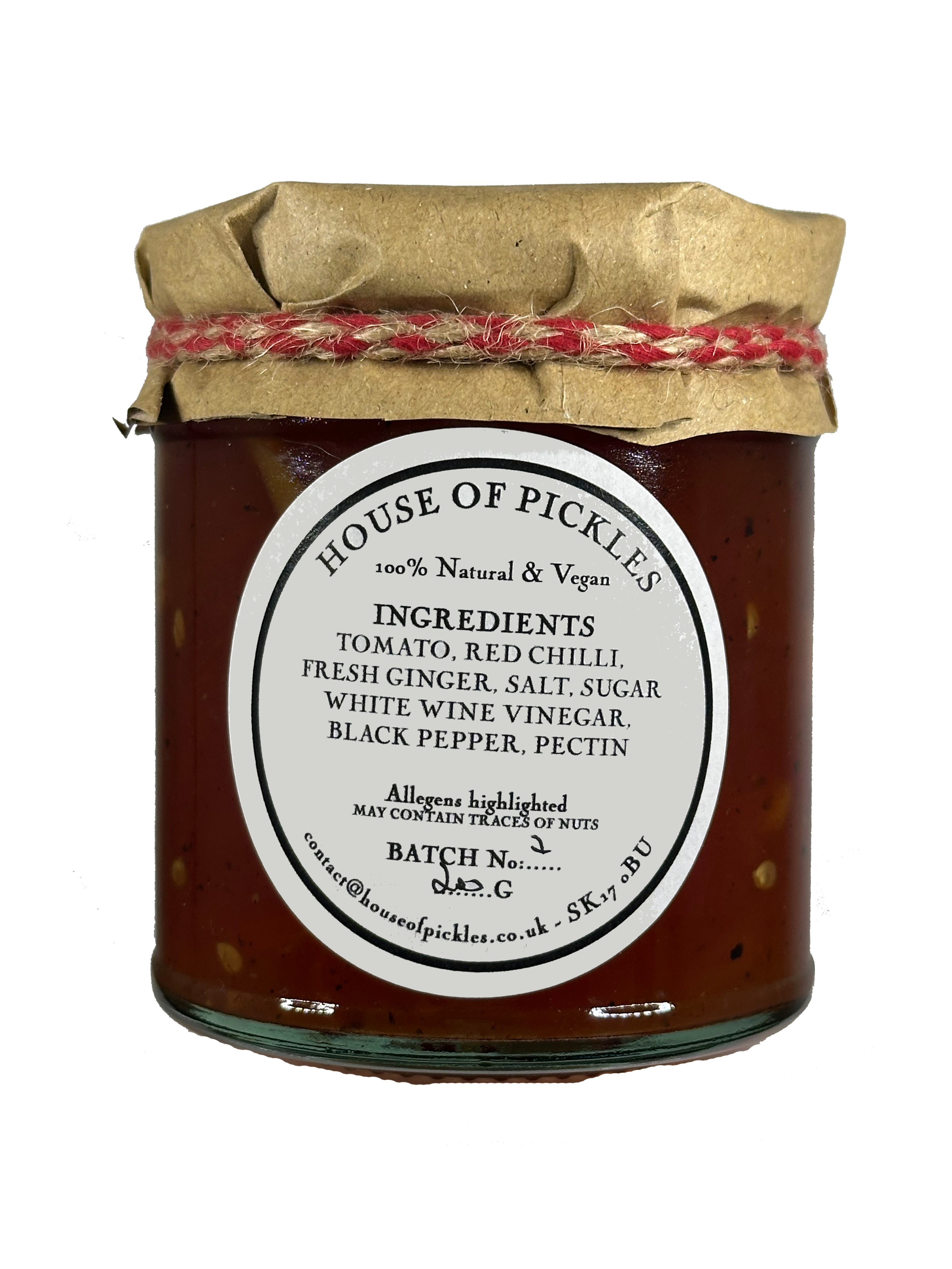 Tomato, Ginger & Chilli Jam